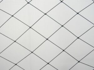 Schutznetz gegen Kormorane, Möwen und Reiher, Polyethylen 55/1,4 mm schwarz