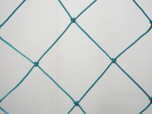 Schutznetz, geknotet, Polyethylen – multifil 100/3,0 mm grün