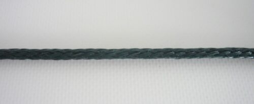 Kordel Polyethylen 2,5 mm / 1 m gestrickt, dunkel grün - 1