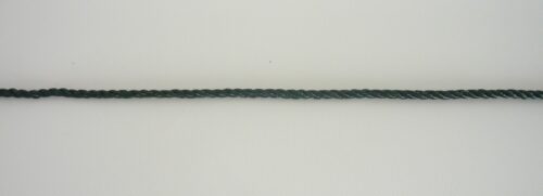 Kordel Polyethylen 3,0 mm / 1 m gestrickt, grün - 1