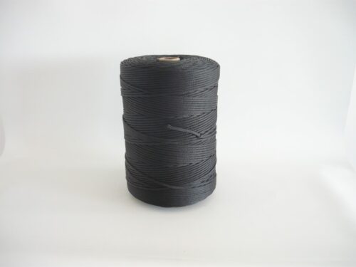 Kordel Polyethylen 3,5 mm / 4 kg (880 m) gestrickt, schwarz - 1
