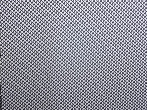 Netzstoff Polyester knotenlos industriell 4×4/1,0 mm schwarz - 1
