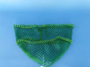 Keschernetz N 45 cm, Tf. ca 30 cm/ 15×15 mm Nylon grün - 1
